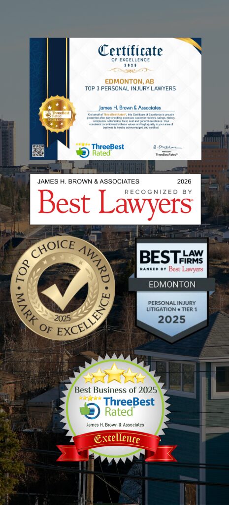 Injury Lawyers Northwest Territories 12 James H. Brown - 2026/2025 Awards in Northwest Territories